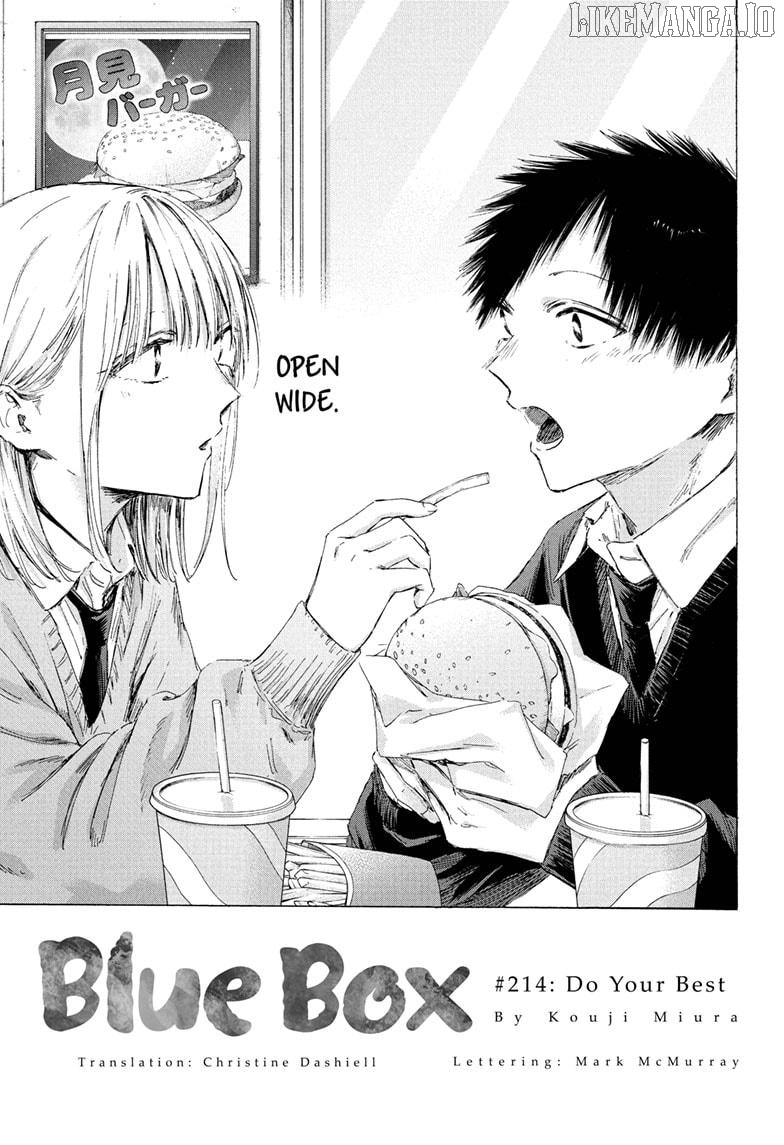 Blue Box, Chapter 214 image 01